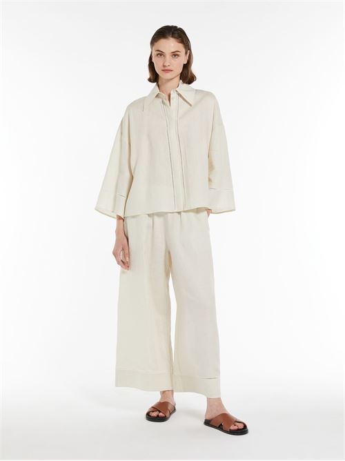 Pantalone in tela di lino MAXMARA LEISURE | 2416131048600001